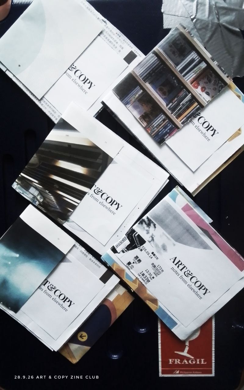 Dear Art & Copy Zine Club